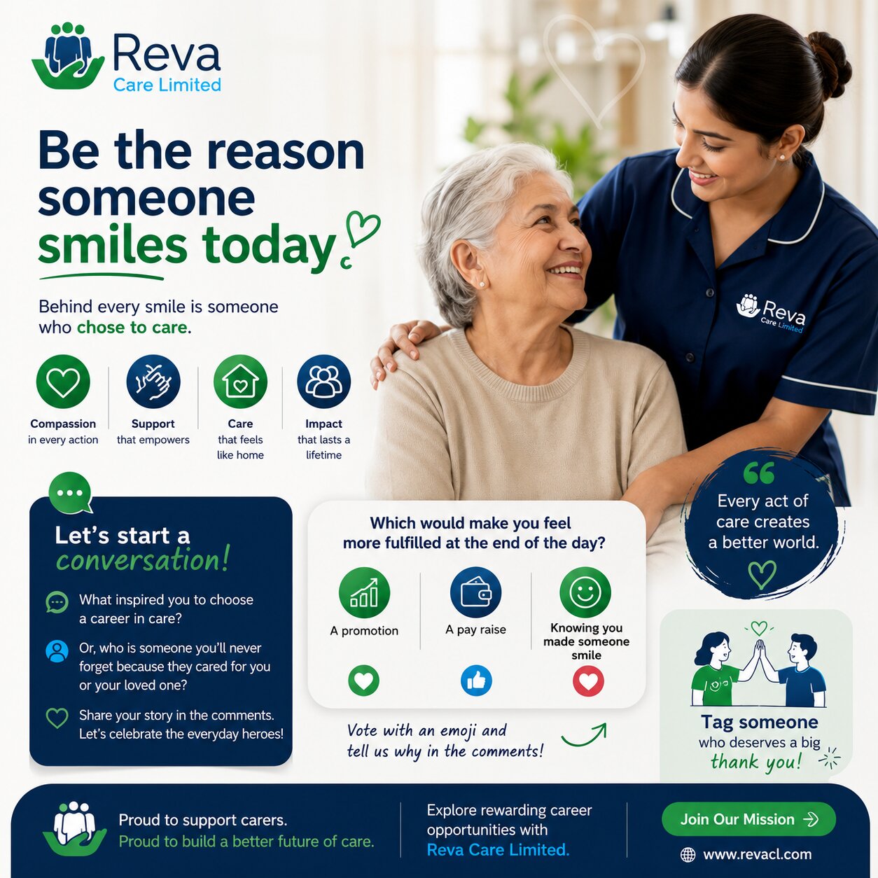 Be the Reason Someone Smiles Today